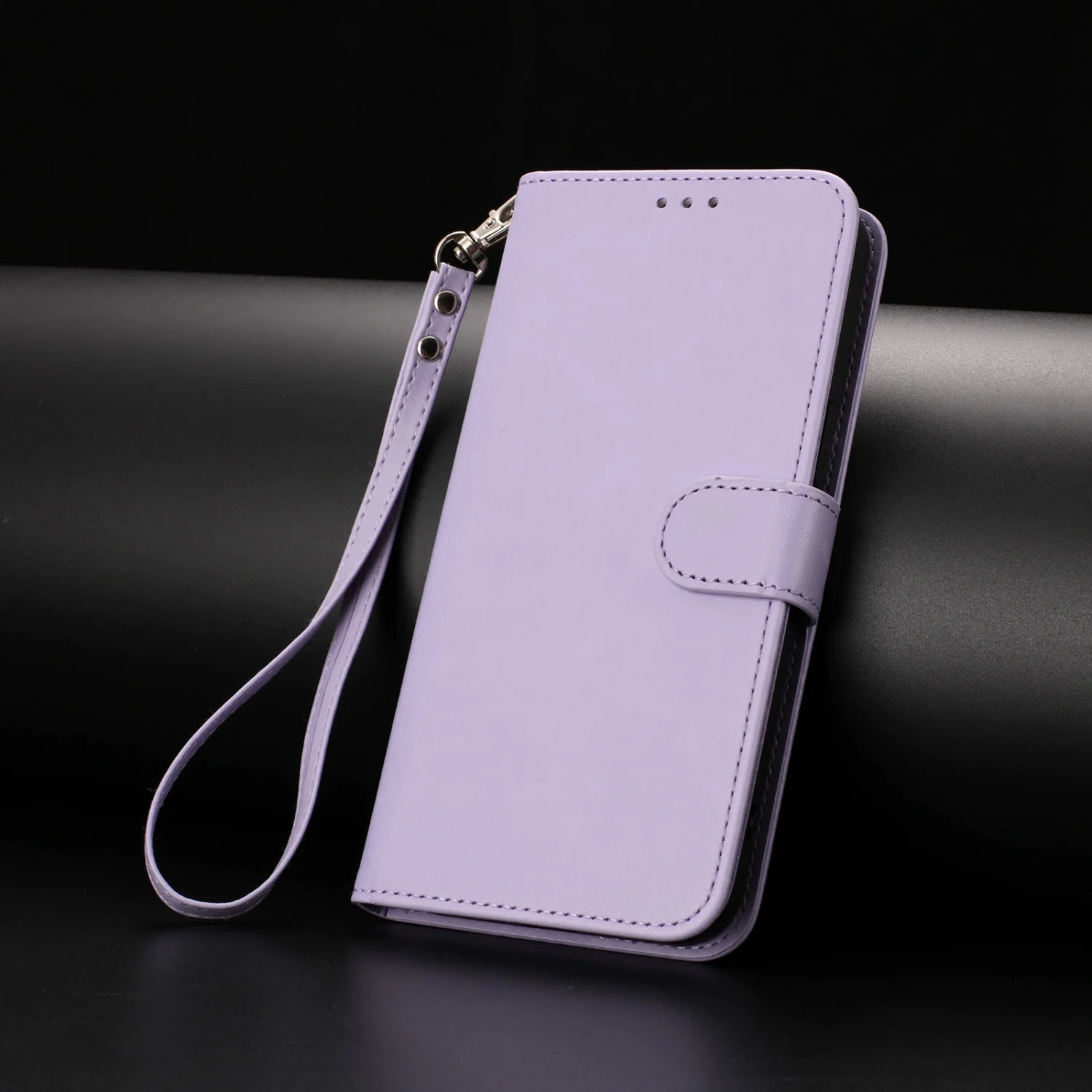 Leather Flip Phone Case with Wallet Protection - Elegant and Durable Cover