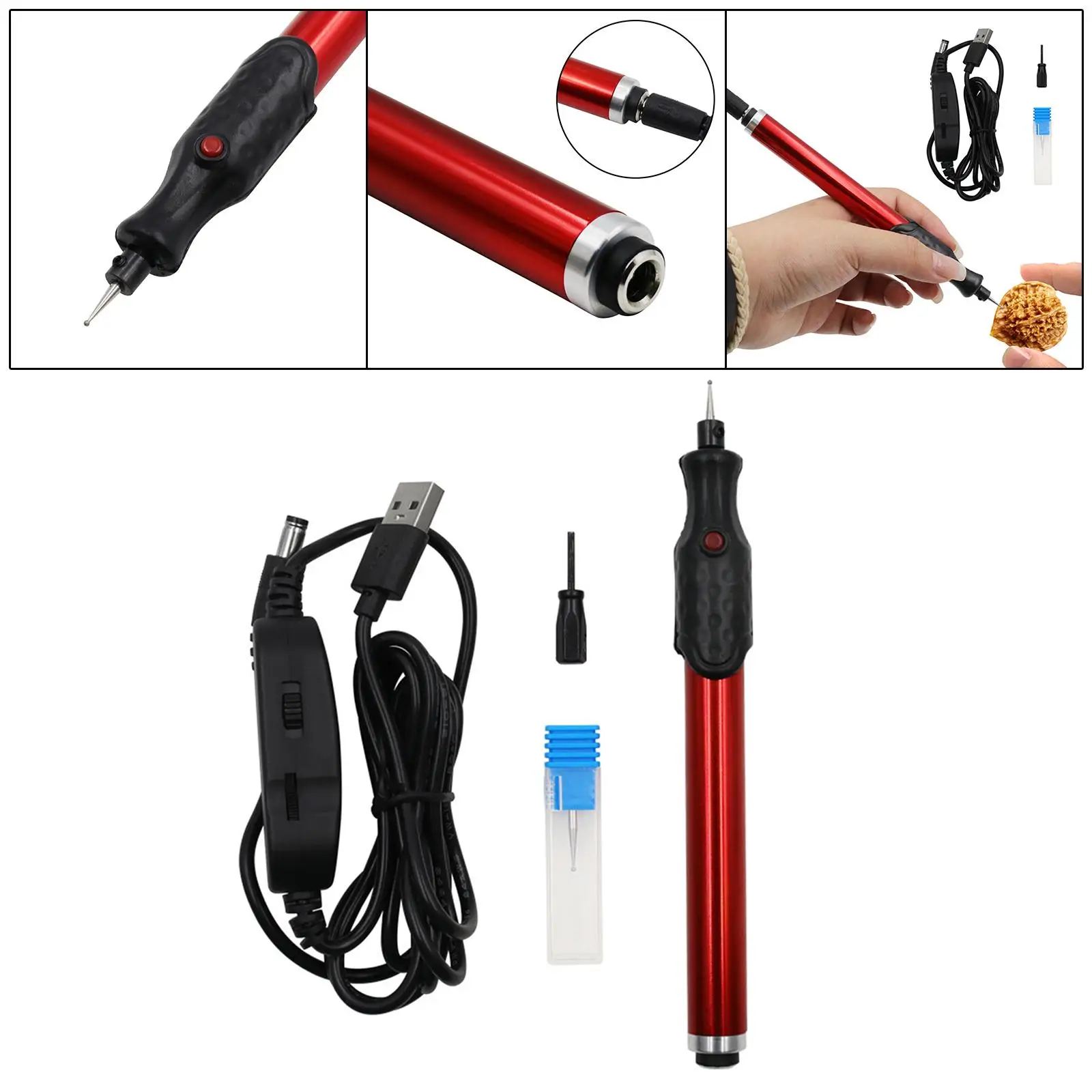 Electric Engraving Pen Kit for jewelry making tools electric engraving pen