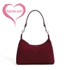 2024 New Winter Women Bag Female Frosted Leather Fashion Armpit Shoulder Bag Tote Lady Fashion Suede Handbag Crossbody Messenger 1