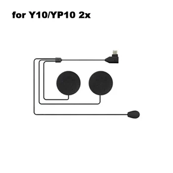 Microfono morbido/duro Accessori per microfono dedicati per interfono moto Cuffie per casco Microfono Bluetooth per Y10/Y10 2X