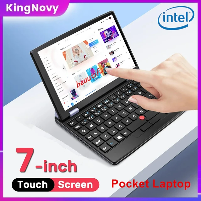 Kingnovy – Mini Pc Portable Pocket, Écran Tactile De 7 Pouces