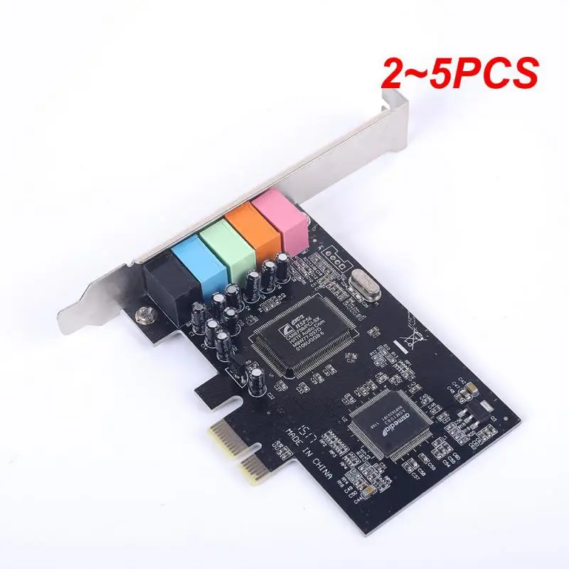 

2~5PCS Playback 5.1-channel Pci-express Sound CardPci Express Xi-e Cmi8738 Chipset Lightweight High Quality Portable