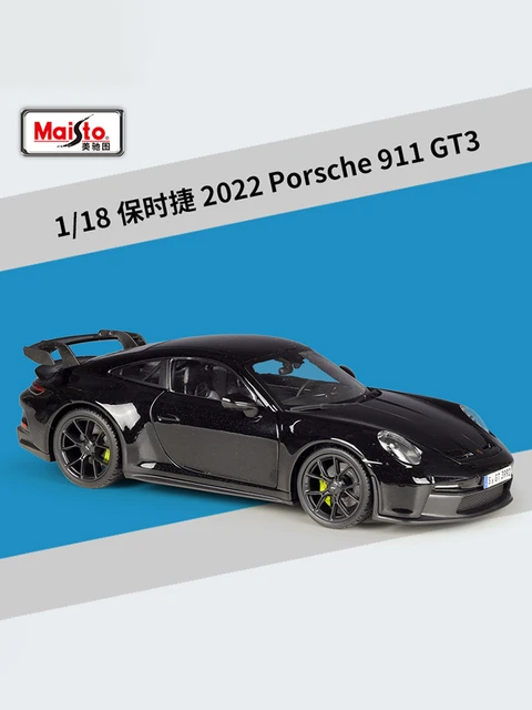 Maisto 2022 Porsche 911 GT3 1/18 Black –