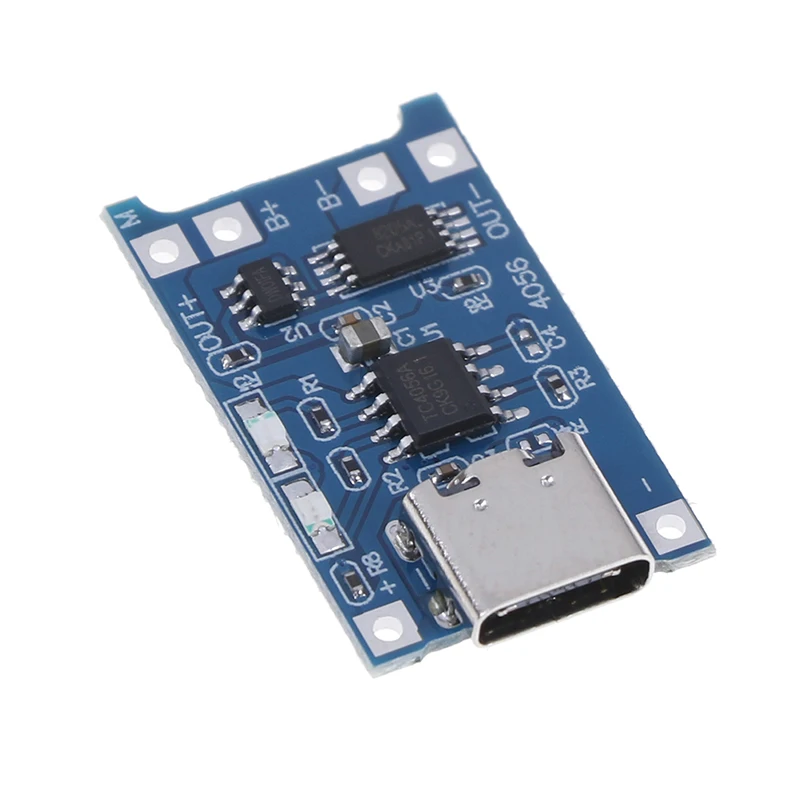 

1 шт Type-C Micro Mini 5V1A 18650 TP4056 модуль зарядного устройства литиевой батареи зарядная плата с защитой двойной функции 1A li-ion