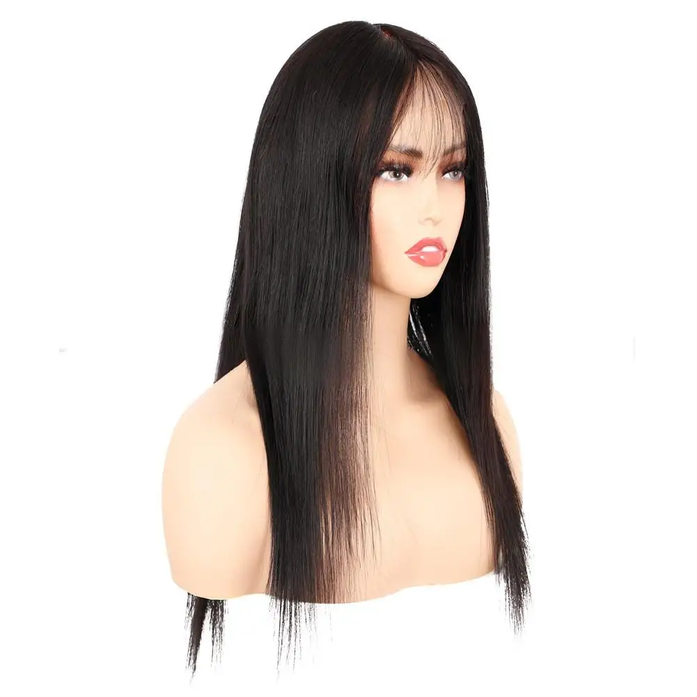 풀 레이스 리얼 인모 풀 캡 HD 투명망 수제 아프리카 가발