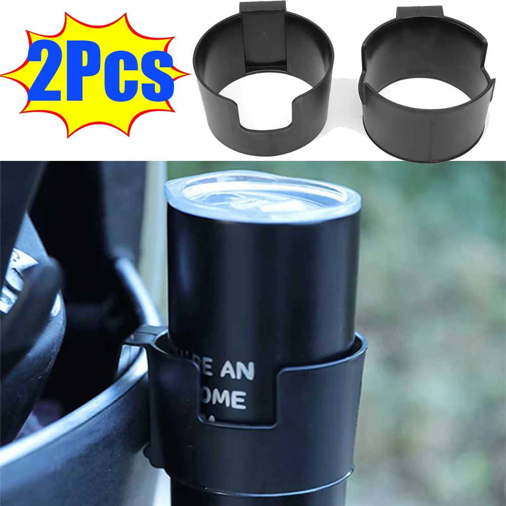 

1/2Pcs Car Portable Water Cup Holder Motorcycle Vehicle Door Drink Holders Hanger Hook Door Drink Container Holder Organizer