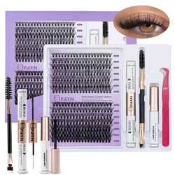 DIY Lash Extension Kit with Mix Styles and Application Tools (9-16mm KIT)