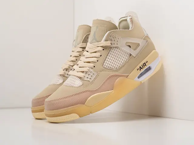 Zapatillas Nike x off white Air Jordan 4 retro demisezon Mujer|Zapatos vulcanizados de mujer| - AliExpress