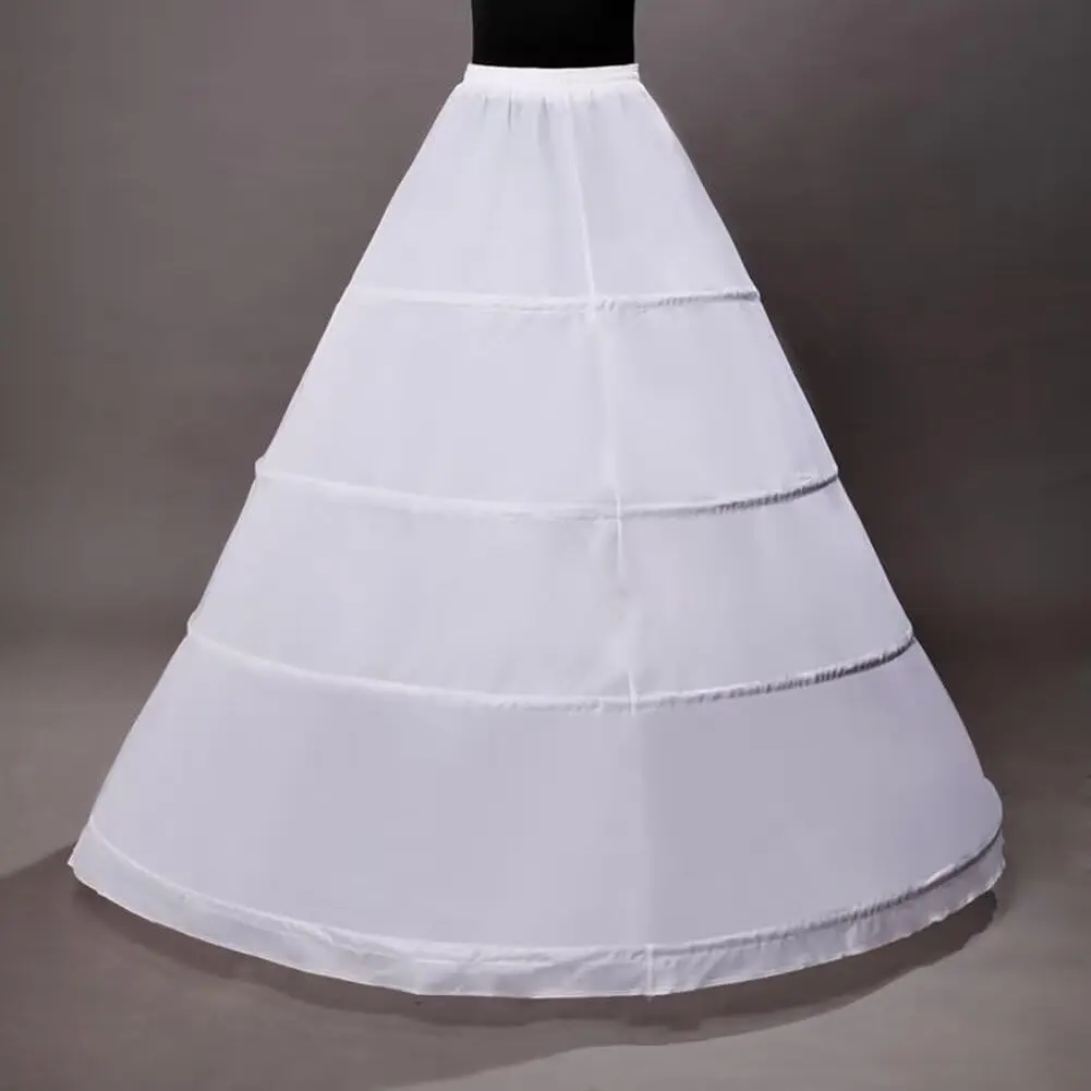 Women&rsquo;s 4-Hoop Petticoat Crinoline Underskirt for Wedding Ball Gown Tutu Tulle Slips Skirt flower girl underskirt,wedding underskirt,lolita petticoat,wedding petticoat,petticoat underskirt,petticoat skirt,tulle tutu skirt