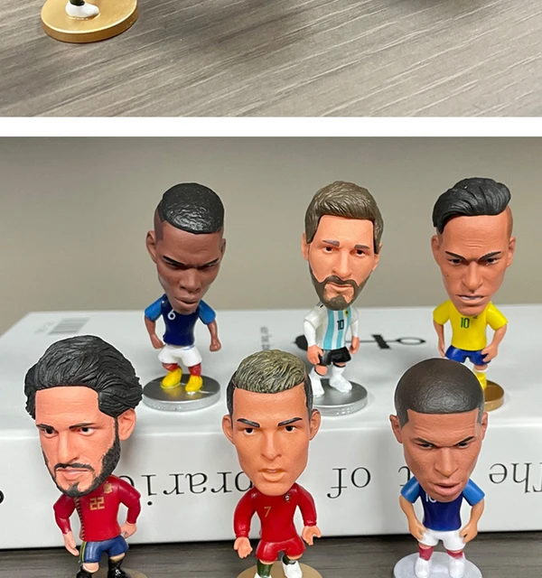 6,5 cm Fußball Star C.Ronaldo Abbildung Modell Auto Ornamente PVC Sammlung  Puppe Fußball Player Figuren Souvenirs Spielzeug Geschenke Für Fans -  AliExpress