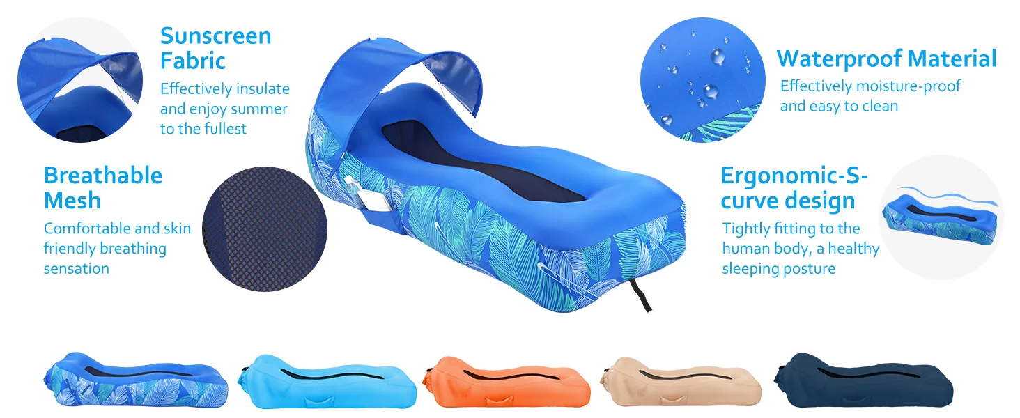 blow up chair