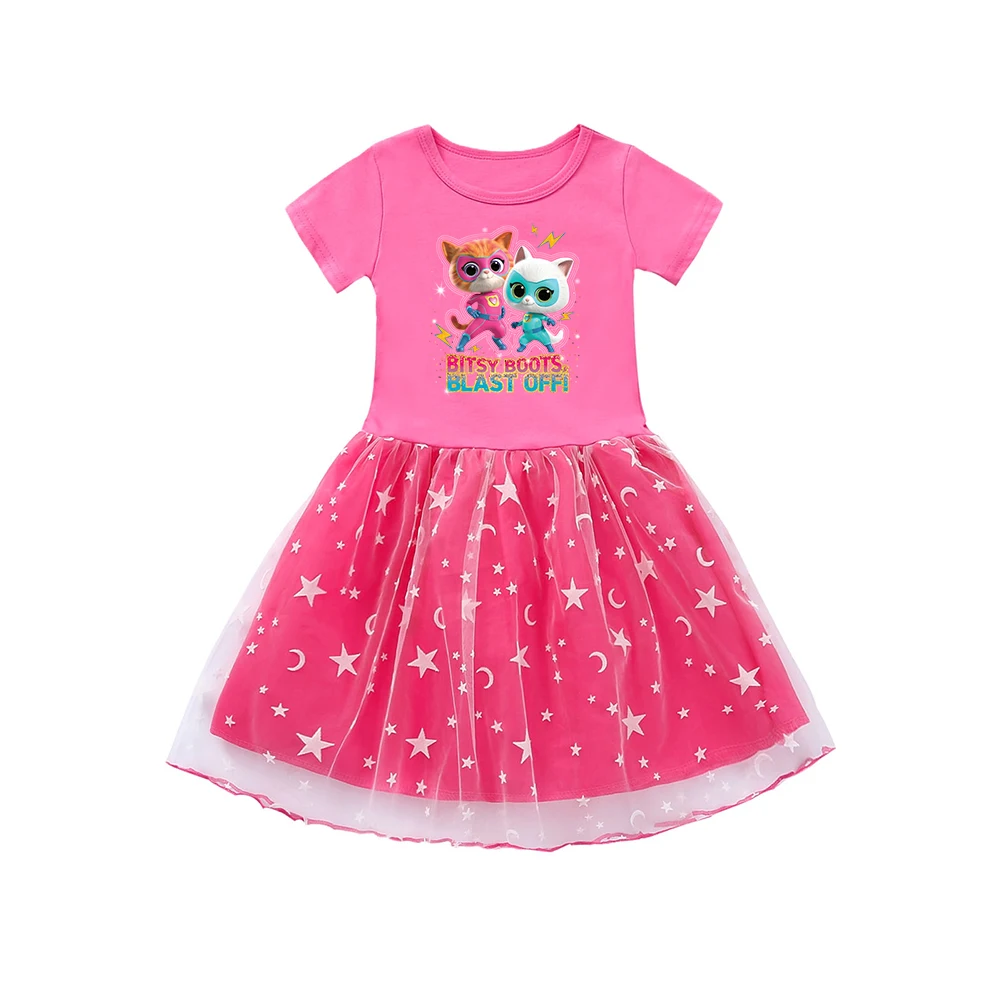 Girls Dresses for Baby Girl Cute Clothing Baby Autumn Clothes Children's Dress SuperKitties Princess Dress Infant Girly Birthday - 5