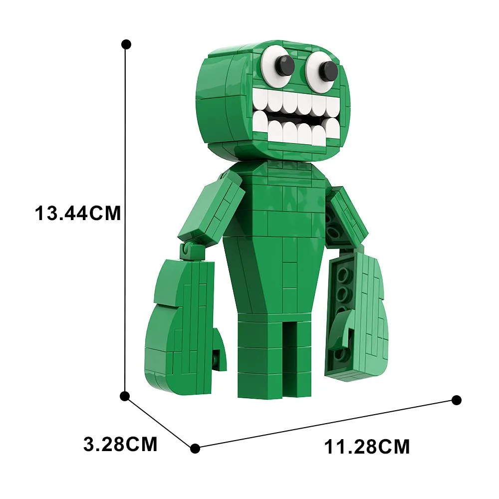 Garten de banban tijolos jogo monstro verde jumbo josh opila pássaro moc  modelo blocos de construção das crianças fãs crianças presentes - AliExpress