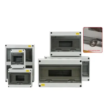 กล่องรวมสายไฟฟ้ากันน้ำกลางแจ้ง HT IP65 สำหรับงานหนัก ติดตั้งบนพื้นผิว ทำจากพลาสติก สำหรับป้องกันบ้านและสวน 1