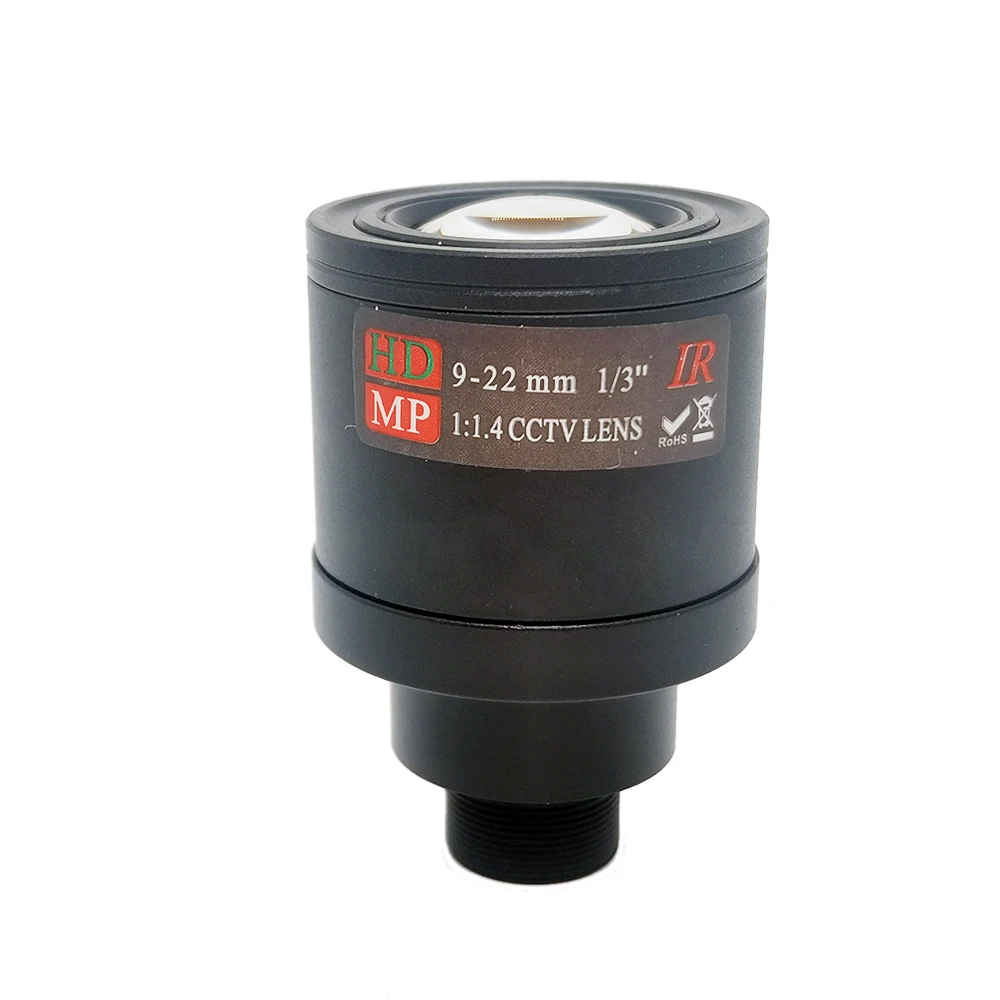 Camera Lens HD Varifocal Lens IR Filter 6-22mm 9-22mm 2.8-12mm M12 Mount Manual Focus and Zoom for Action Camera