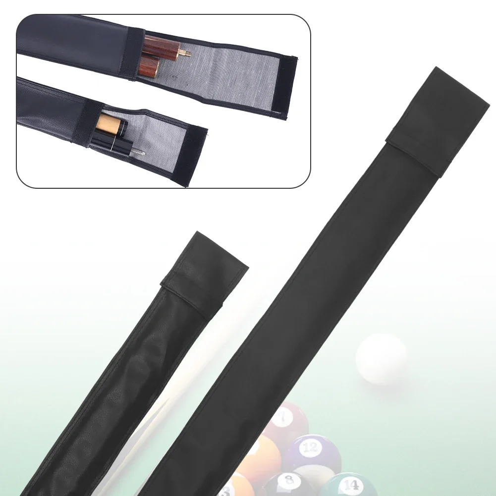 1Pc Billiard Cue Storage Bags One Shoulder Nylon Pool Stick Carrying Pouch for 1/2 or 3/4 Cue Lightweight Billiard Accessories
