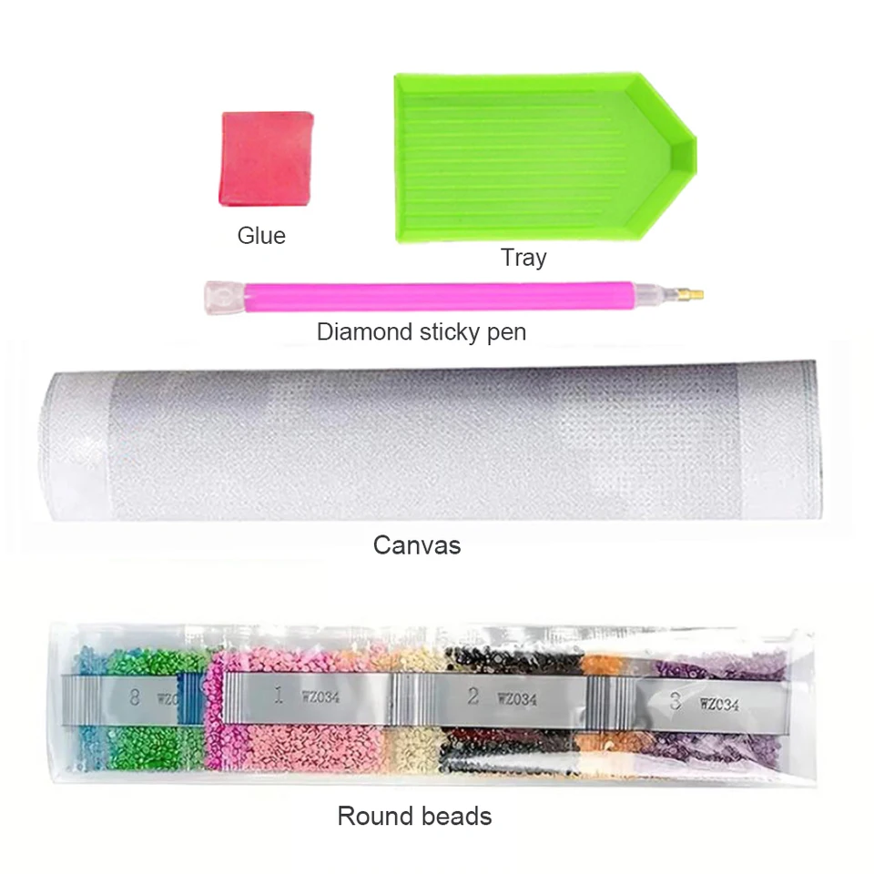 Aurora Castle Diamond Painting Set of Two