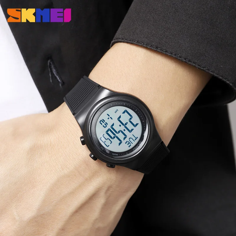 SKMEI 1980 MenS Waterproof Countdown Electronic Wristwatches LED Display Digital Sport Watch for Men Clock Reloj Hombre 1981
