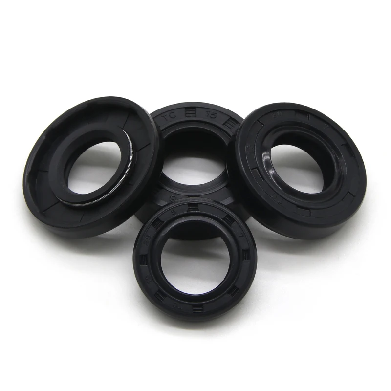 ID 15mm NBR Oil Seal TC-15*22/24/25/26/28/30/32/35/40/42*5/7/8/10mm Nitrile Rubber Shaft Double Lip Oil Seals