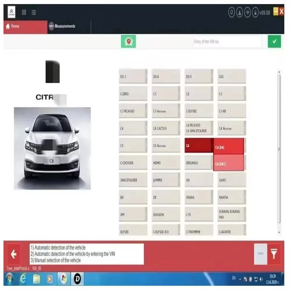 🔥 2025 Il più recente strumento diagnostico per auto Diagbox V9.96 ⭐ TUTTO in 1 per Citroen/Peugeot 🚗 9 lingue ✅ Aggiornamento gratuito ✅ Scanner OBD2 ECU C - Image 3