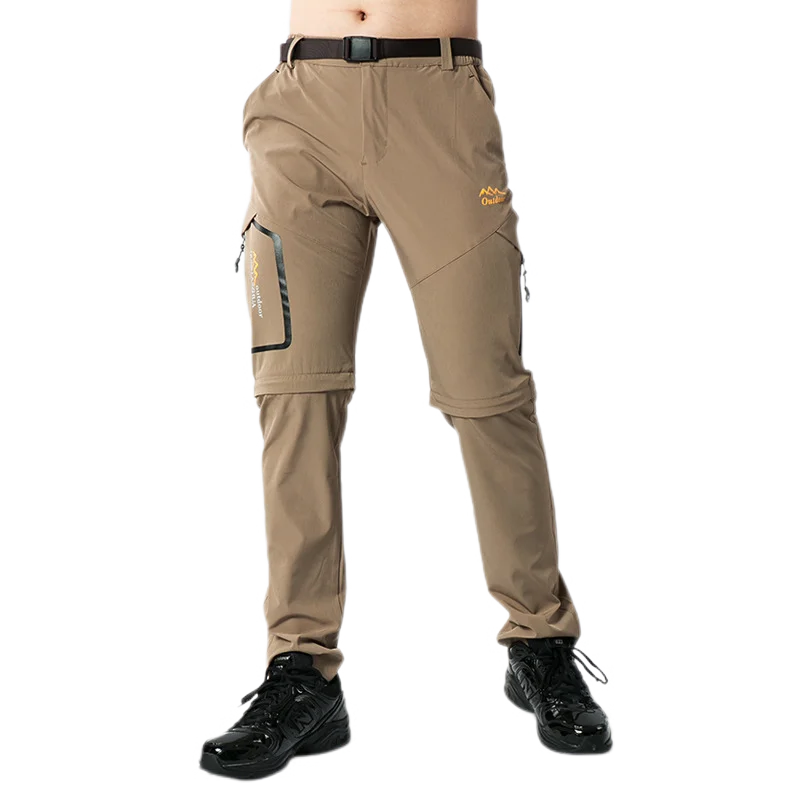 

Брюки-карго мужские, быстросохнущие спортивные штаны, эластичные тактические дышащие, для улицы, походов, летняя одежда