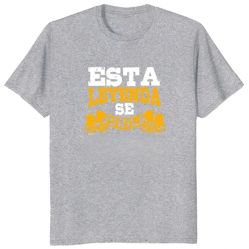 A Retro-style T-shirt for Retired Women, Printed with Spanish Text, Perfect As A Gift for A Retired Father.Summer Streetwear Y2K 2