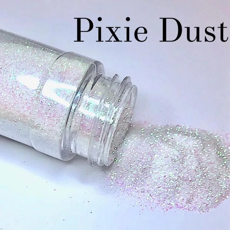 1Box Super Shiny Holographic Rainbow Bulk Glitter Aurora Pigment 0.2mm Fine Powder Laser Dust Chrome Dazzling NailArt Decoration nail powder nail glitter nail pigment nail decoration nail decorations