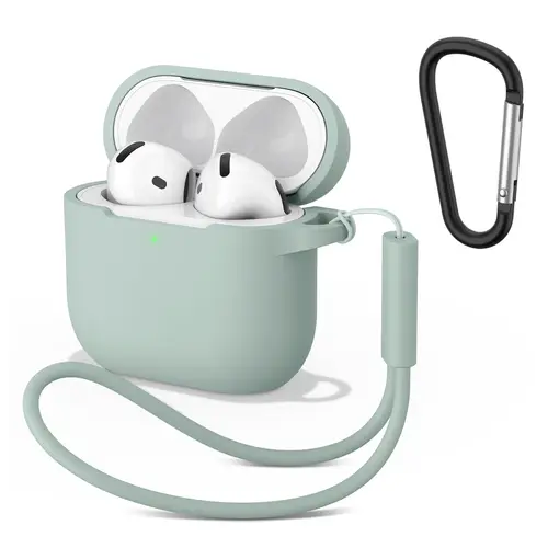 Silicone Cases For Apple Airpods 4 Earphones Accessories Wireless Bluetooth Headset Cover For Apple Air Pods 4 Protective Case - Image 11