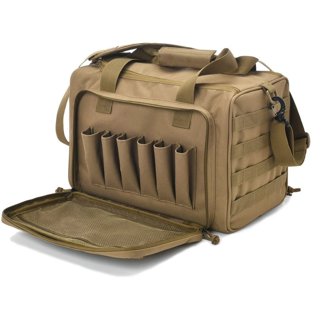 

Handle Hunting NylonBag Shooting Waterproof Multipocket Pouch Camping Backpacking Handbag Molle System Outdoor Hunting Accessory