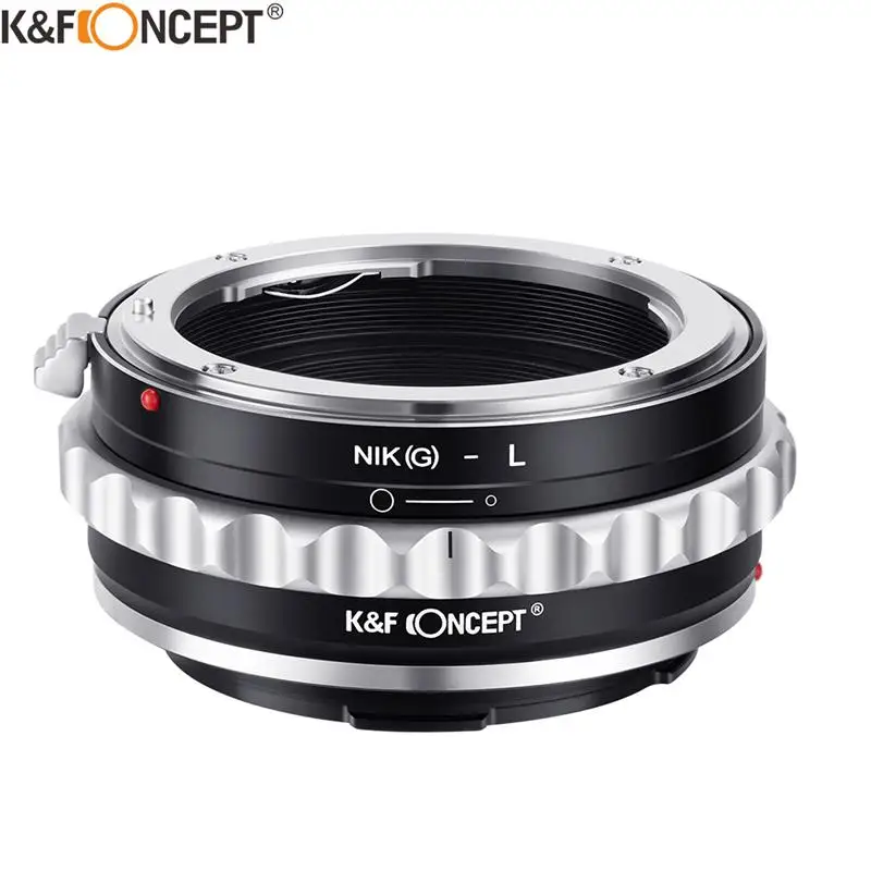 K&F Concept Nik(G) Lens to L Camera Adapter for Nikon G F AI Lens
