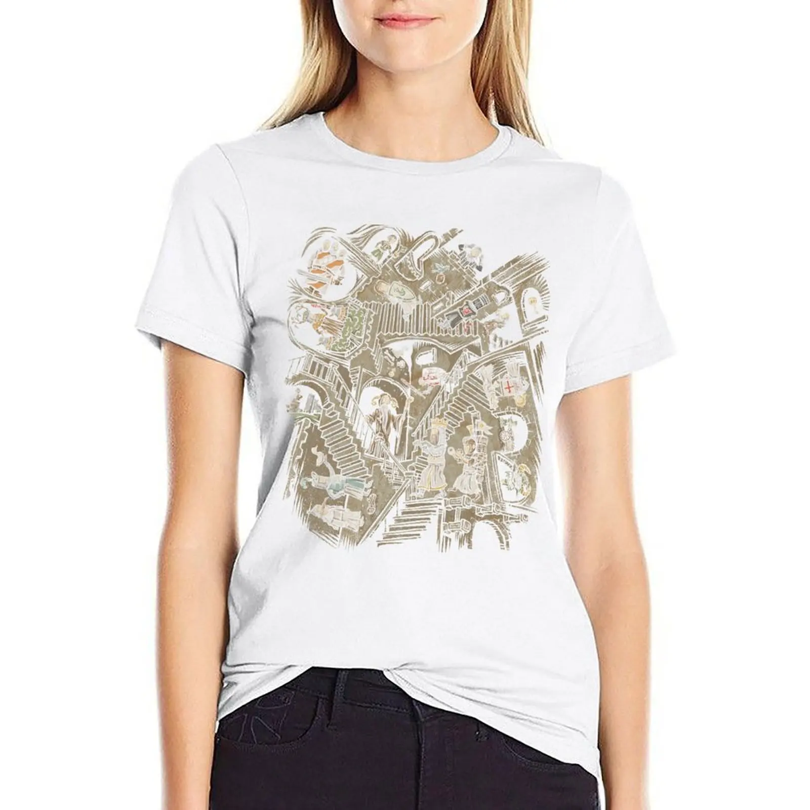

The Full Monty T-shirt vintage clothes kawaii clothes anime clothes white t-shirt dress for Women sexy