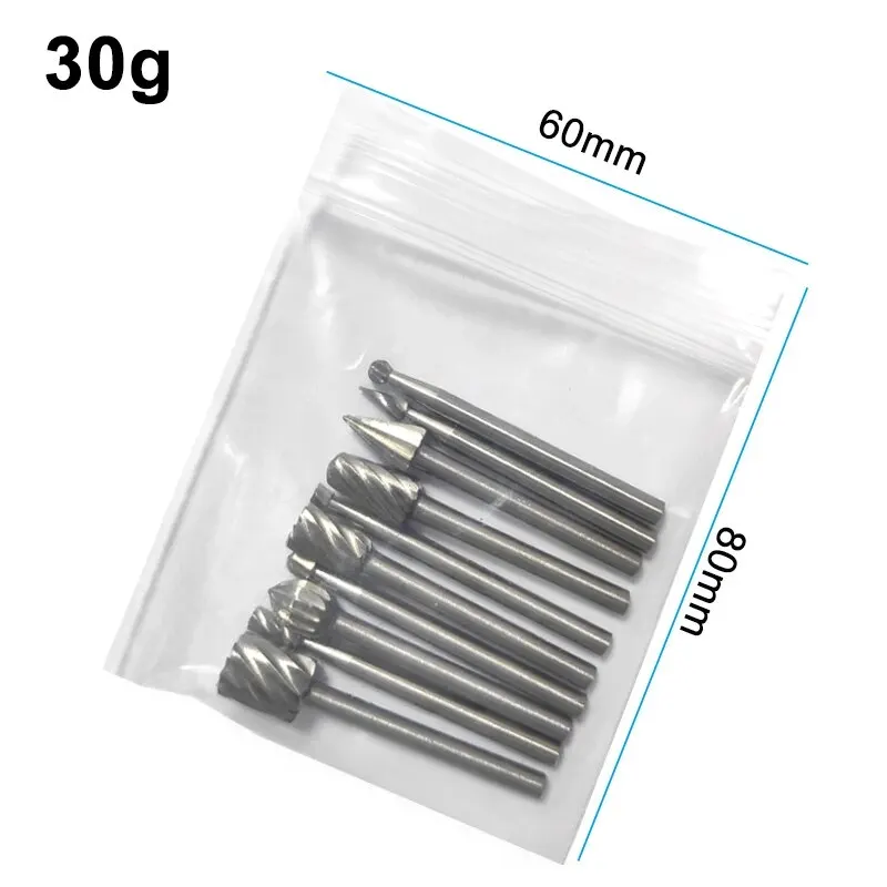 10pc HSS Woodwork Rotary File Set - Image 7