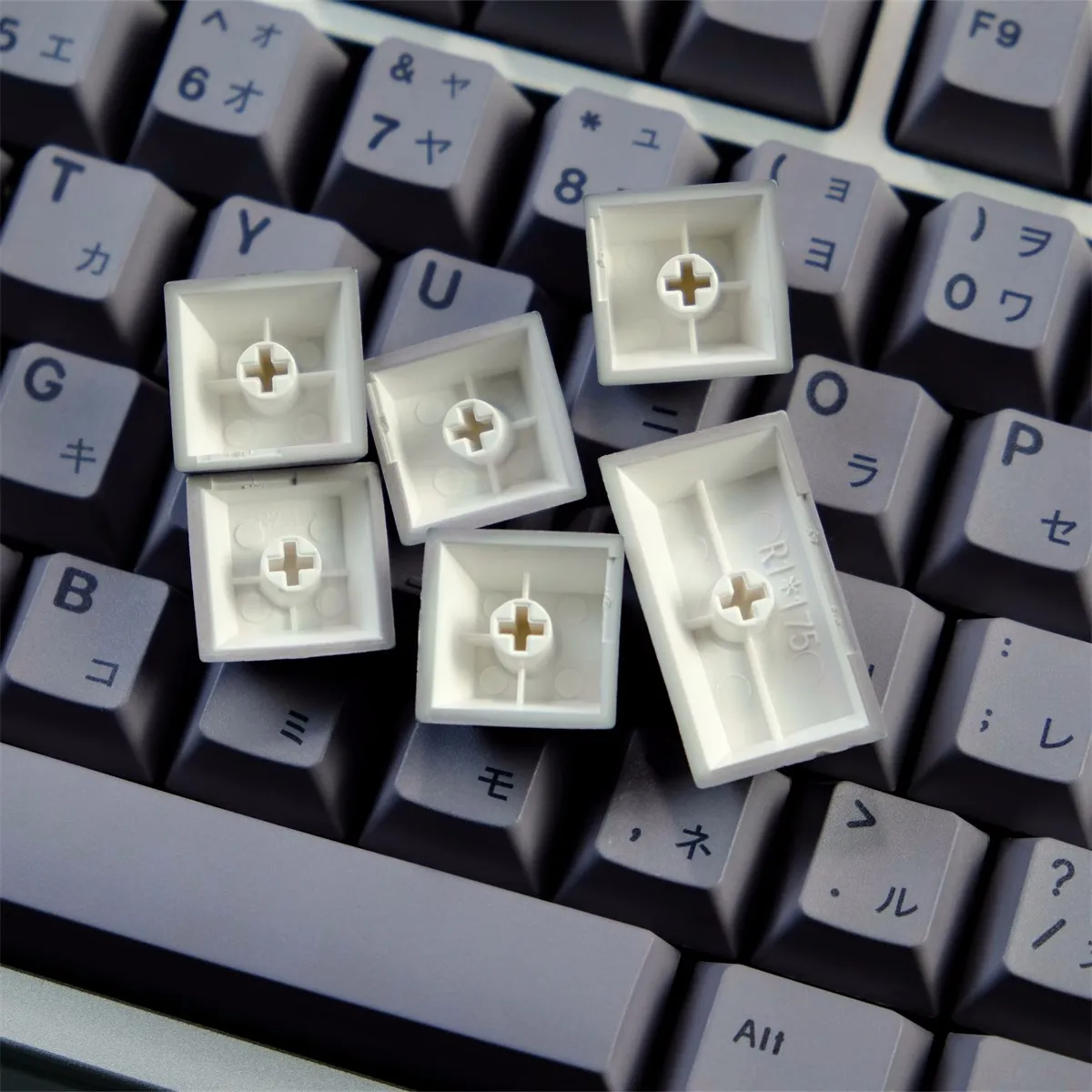 Gmk Dualshot Keycaps Grupo Pbt Sublimação de Corante Perfil Cereja 61 64 68 84 87 96 980 129 Chaves - Imagem 3