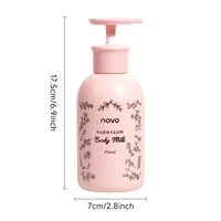 Lotion pour le corps parfumée à la rose et crème hydratante pour le visage avec acide hyaluronique et Nicotinamide, humidité et hydratation, fraîche et non grasse 6