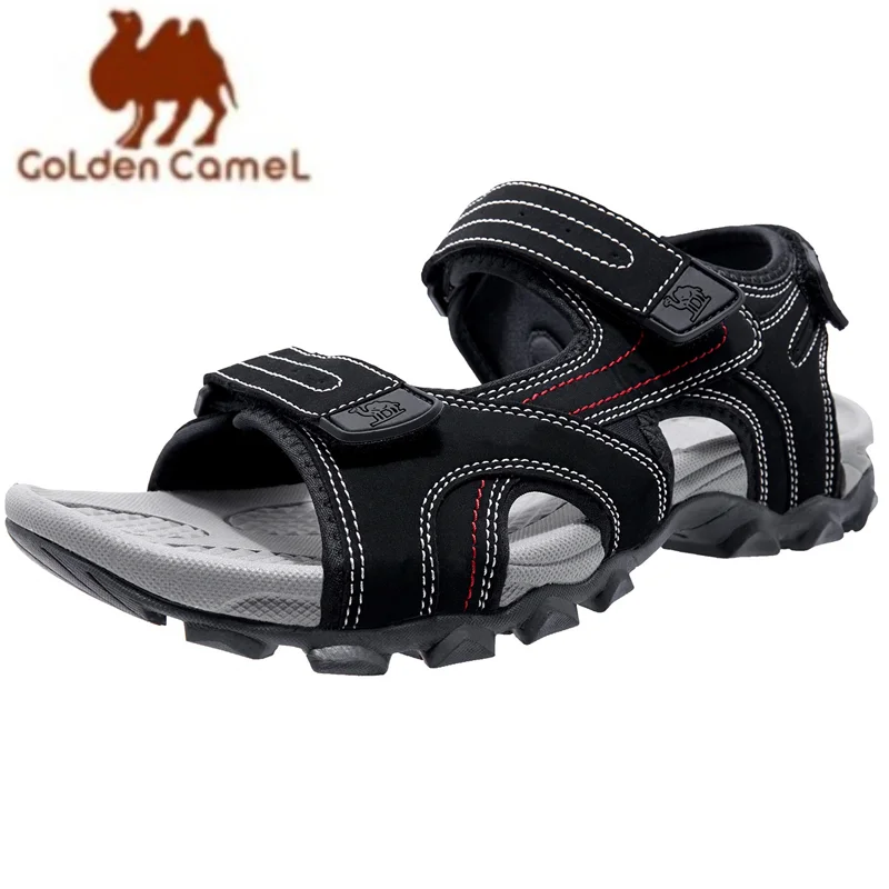 GOLDEN CAMEL Comfortable Hiking Sandals for Men Waterproof Sport Athletic Sandals for Walking Water with Arch Support sports shoes leather sandals summer sandals mens shoes