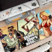1pc Game Grand Theft Auto GTA Mouse Mat Desk Mat With Pad Gaming Accessories Prime Gaming XXL Keyboard Pad 1