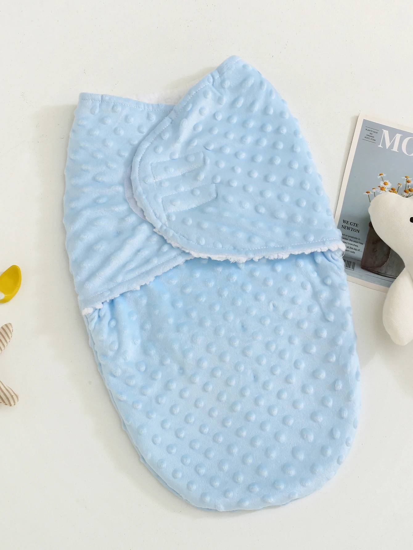 שמיכת תינוק יילוד שינה 1-ערכת תינוק שמיכת 1 לעטוף שמיכה לעטוף תינוק קל שינוי מושלם עבור אביזרים לנער חדש