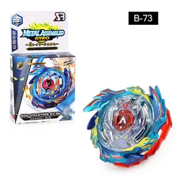 Toupie classique Beyblade pour enfants, jouet de combat, Top équipé avec une règle de traction et un lanceur, B 73 
