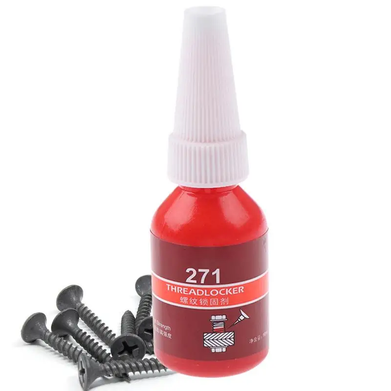 

Locktight Thread Locker High Strength Threadlocker Anaerobic Curing Metal Glue For Sealing Metal Bolts Nuts And Anti-Rust 10ml