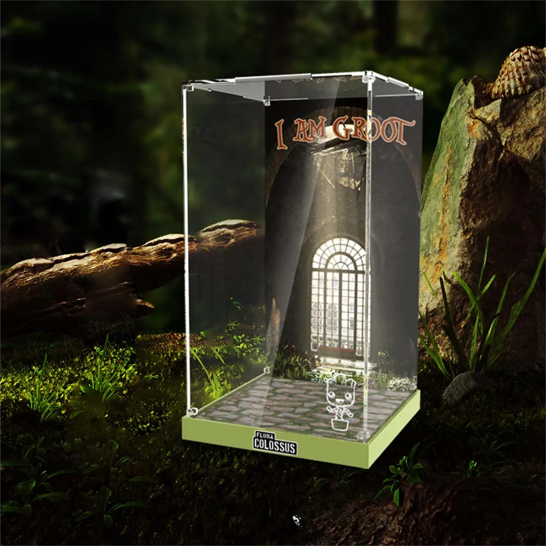 

Acrylic Display Case for 76217 Dust-Proof Transparent Clear Display Box Showcase (Only Box)
