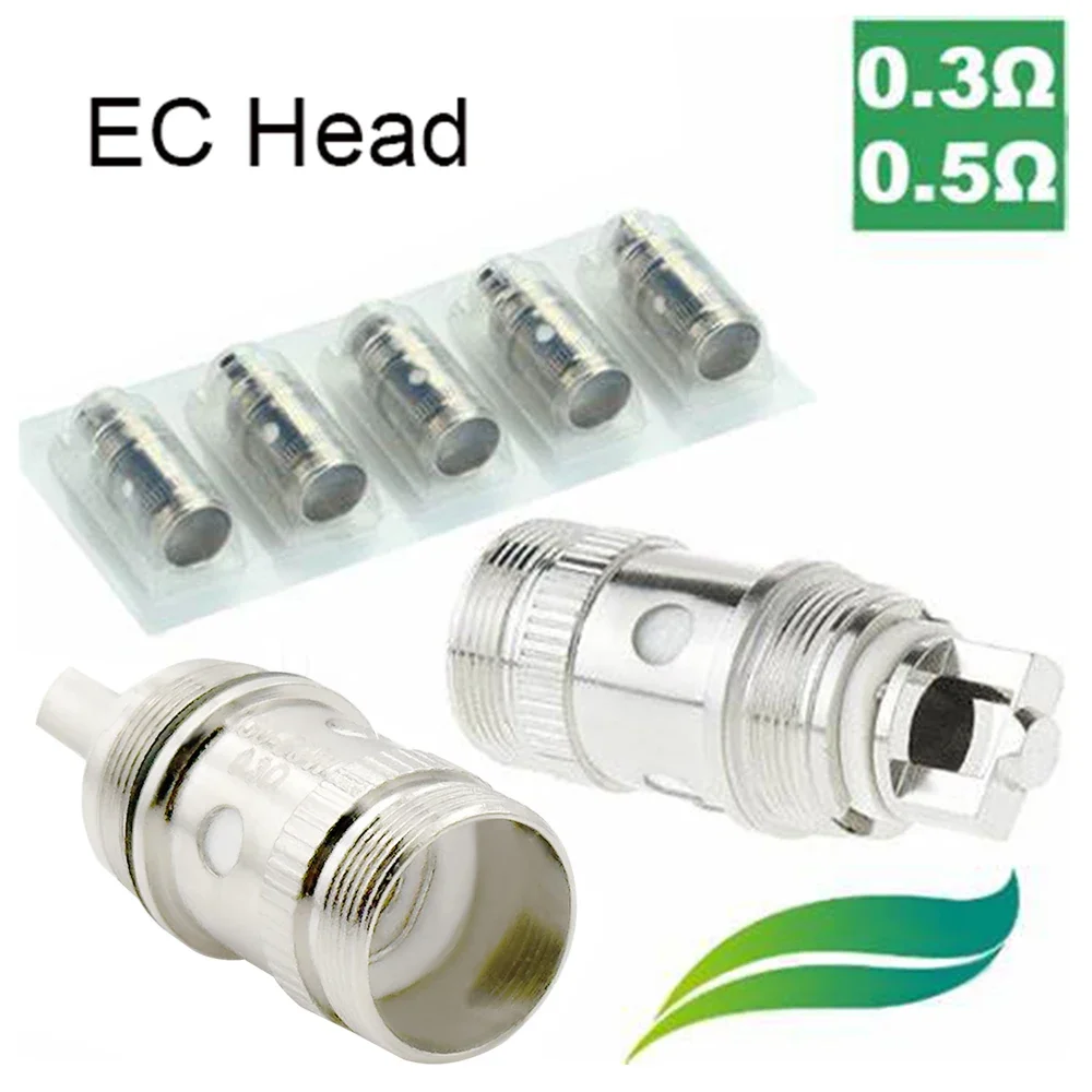 RunVape OEM EC катушка 0,3 Ом 0,5 Ом 0,18 Ом Сменная Головка Катушки для Ijust 2 S Melo 3 Mini Tank 5pcs fatube straight glass cigarette accessories for eleaf ijust s 4ml ijust one ijust 2 5 5ml ijust 3 5ml ijust ecm 4ml nexgen