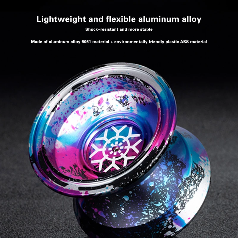 Yoyo Ball Metal Edition 1A/3/5A Aluminum Alloy Educational Game Responsive High-speed CNC Lathe For Kids Gift