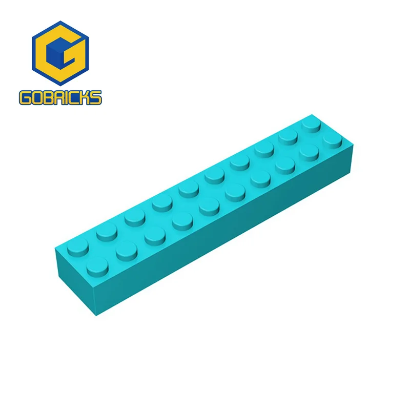 Gobricks 10Pcs Bricks Onderdelen 2X10 Compatibel Met 3006 92538 Stuks Van Kinderspeelgoed Monteren Bouwstenen technische