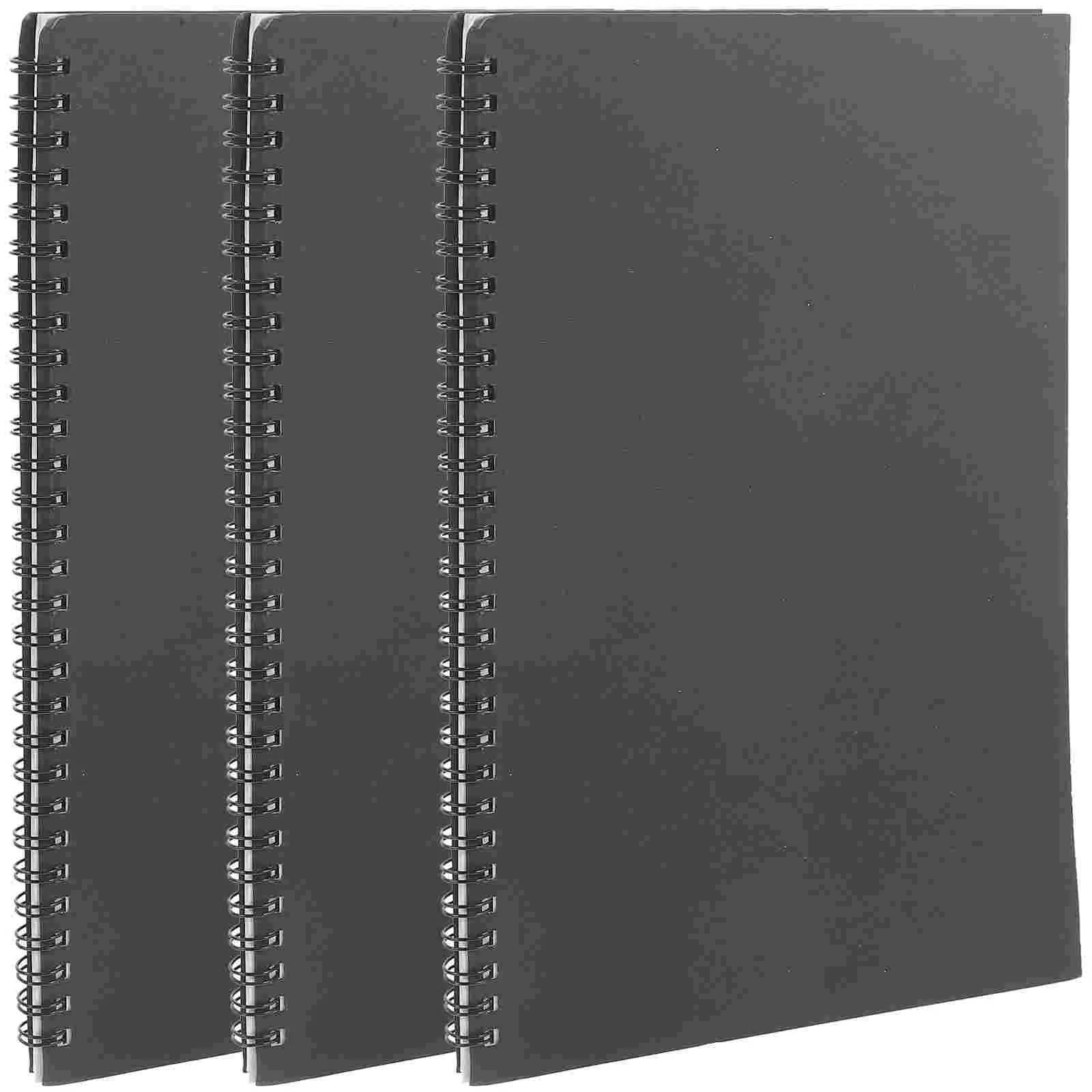 

3 Pcs Notebook Colored Diary Planning Work Notebooks Taking Multifunction Office