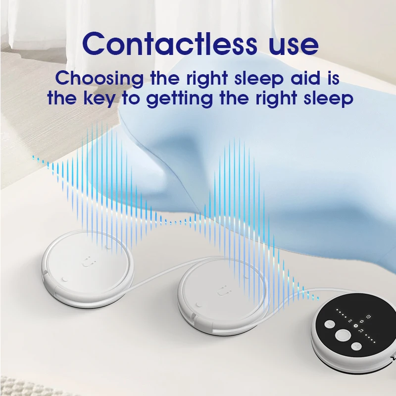 Under-Pillow Bone Conduction Sleeping Speaker Bluetooth HiFi Surround Soundbox Built-In 35 White Noise Sleep Sounds Music Player