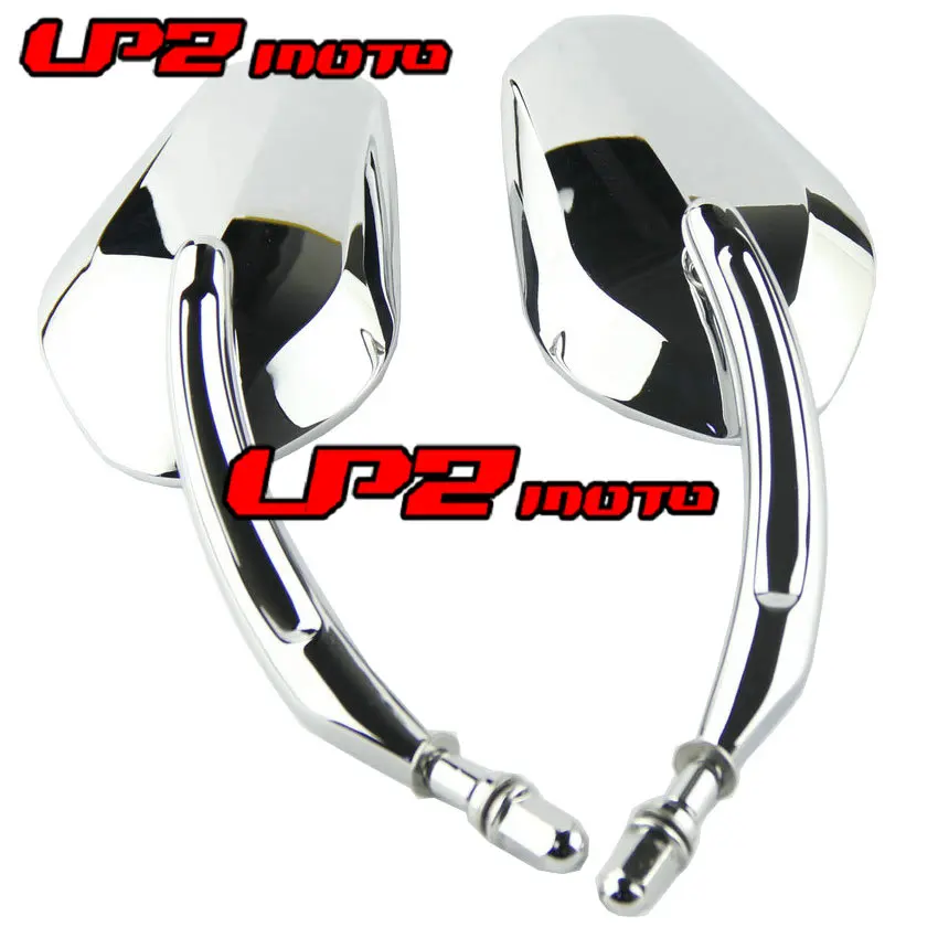 

Rearview Side Mirrors for Harley Davidson Fat Boy Lo FLSTFB Fat Boy S FLSTFBS FLSTF Softail Deluxe FLSTN Breakout FXSB Chrome