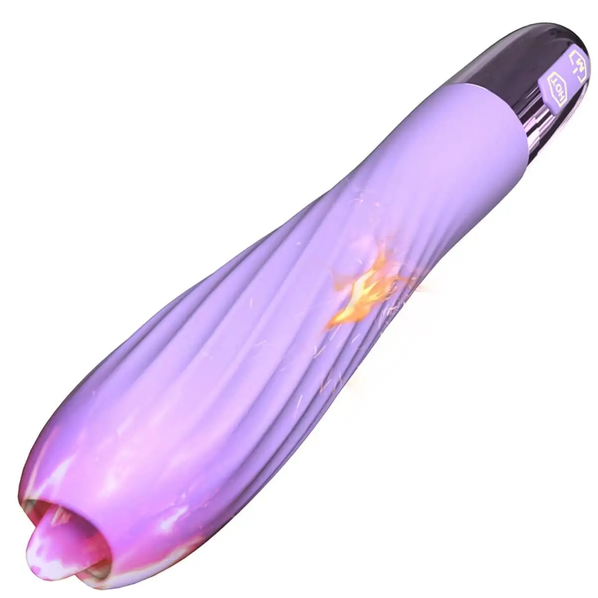 Vibrateur lècheur et stimulateur point g avec chauffage_voghion.com