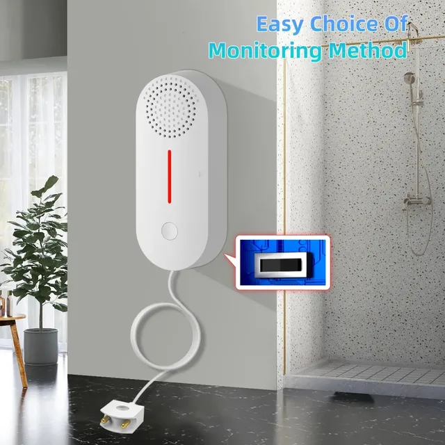 Tuya Smart Water Leak Sensor Water Overflow Level Detector Security Sound WiFi Alarm System Flood Leakage Sensor Remote Monitor 5
