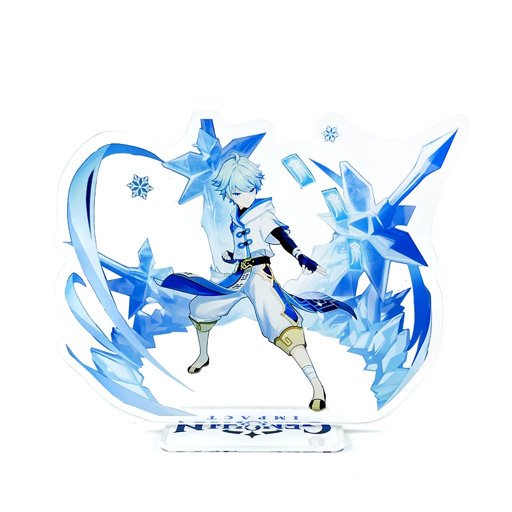 Genshin impacto liyue personagens yelan ye lan acrílico suporte figura  modelo placa titular topper anime - AliExpress