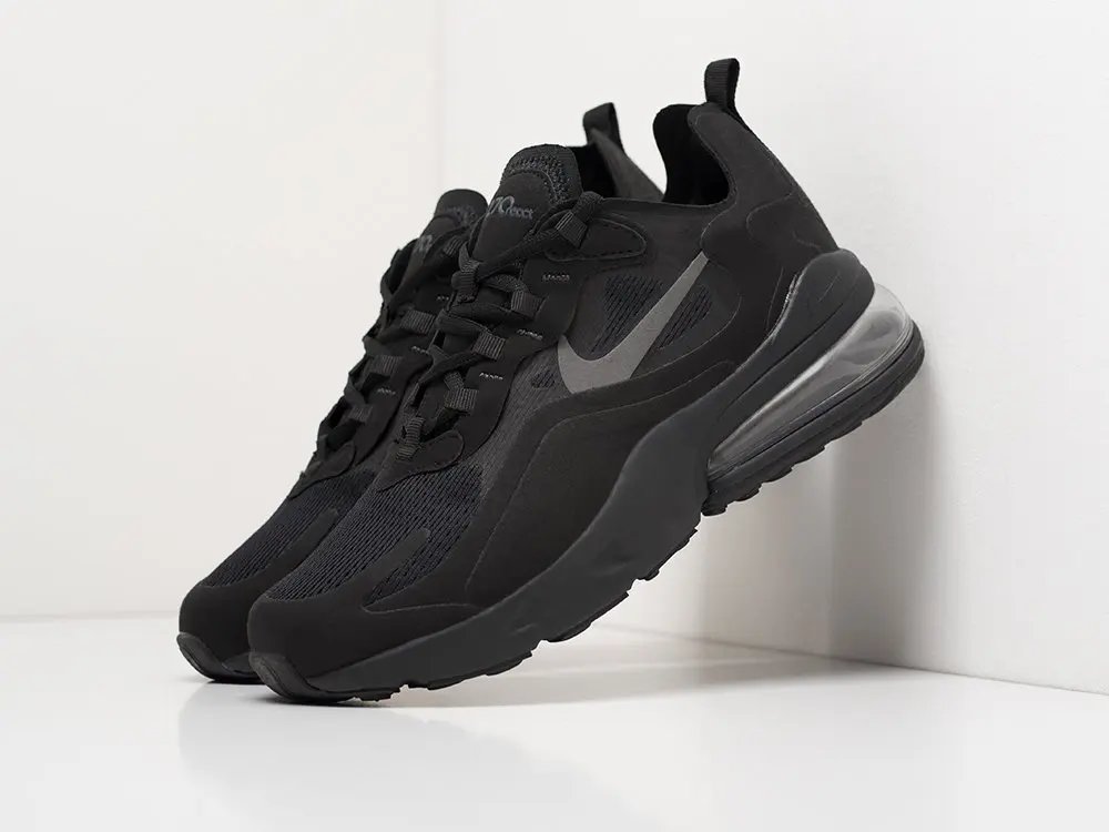 Кроссовки Nike Air Max 270 React Черный Лето Мужской | Обувь